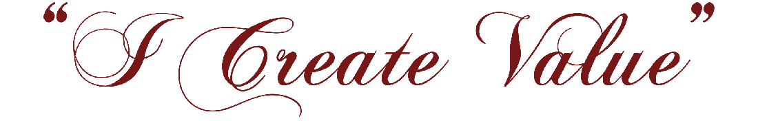 I Create Value